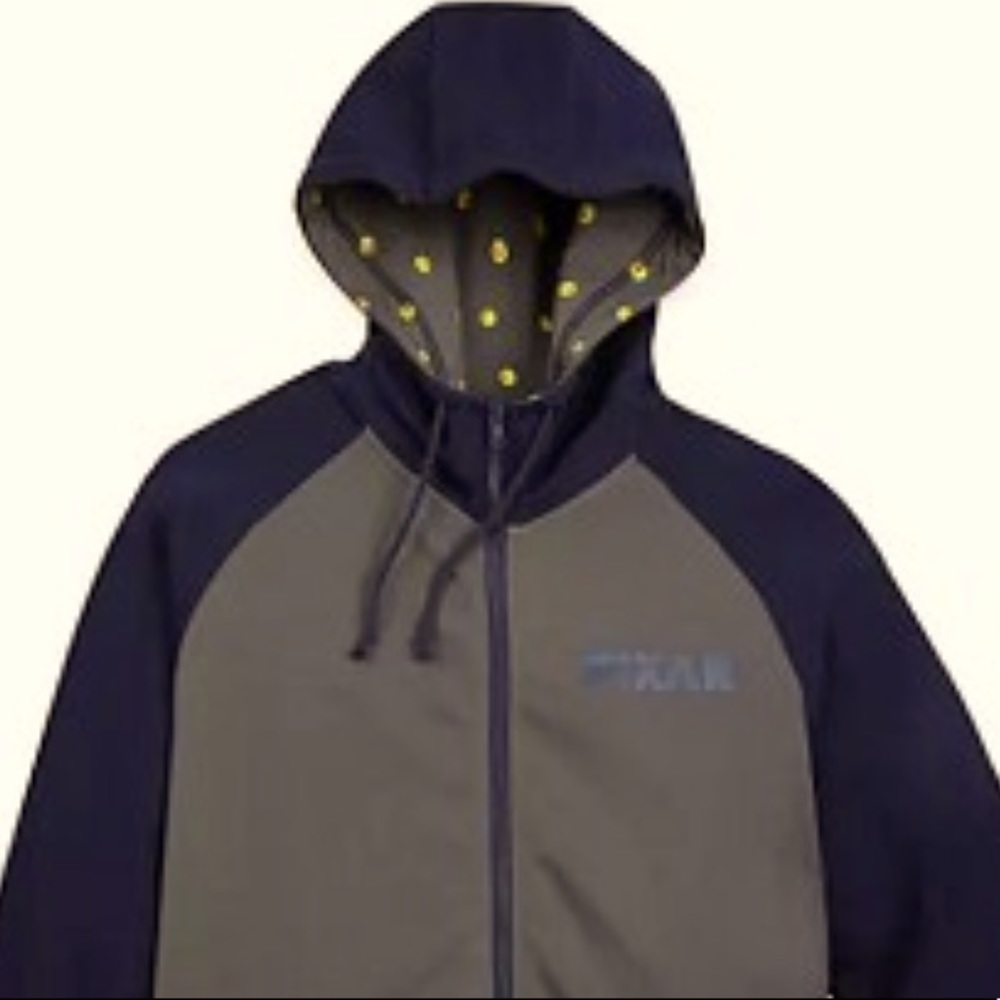 DISNEY PIXAR HOODIE BLUE & GREY WORLD OF PIXAR XXL. NEVER WORN NWOT - Picture 4 of 14